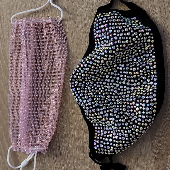 Sparkle Face Masks Set of 2 - Picture 2 of 8